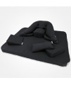 Large Meditation Cushion, Mat, wedges and hand cushion set