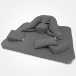 Large Meditation Cushion, Mat, wedges and hand cushion set